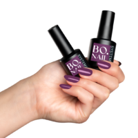 Soakable Gel Polish #021 Mauvelous - Hand Shot