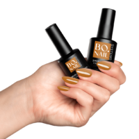 Soakable Gel Polish #186 Cinnamon - Hand shot