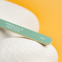 ProNails Pro File Straight 180/240 6PCS - Afbeelding 2