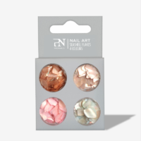 *ProNails Seashell Flakes 4 Colours
