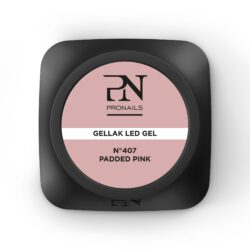 30396_90383 Gellak 407 Padded Pink 10 ml_Toplabel