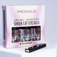 *Pronails Sheer Cat Eye Gel + Magnet - Afbeelding 2
