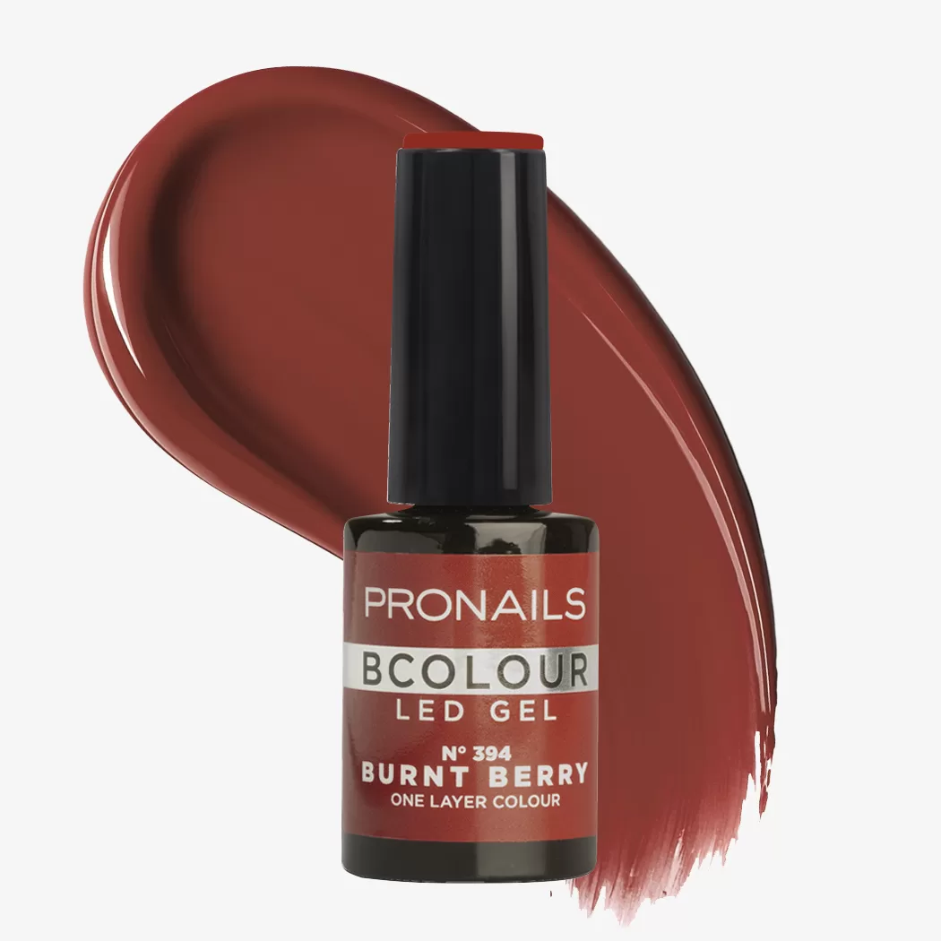 *Pronails BColour 394 Burnt Berry 10ml