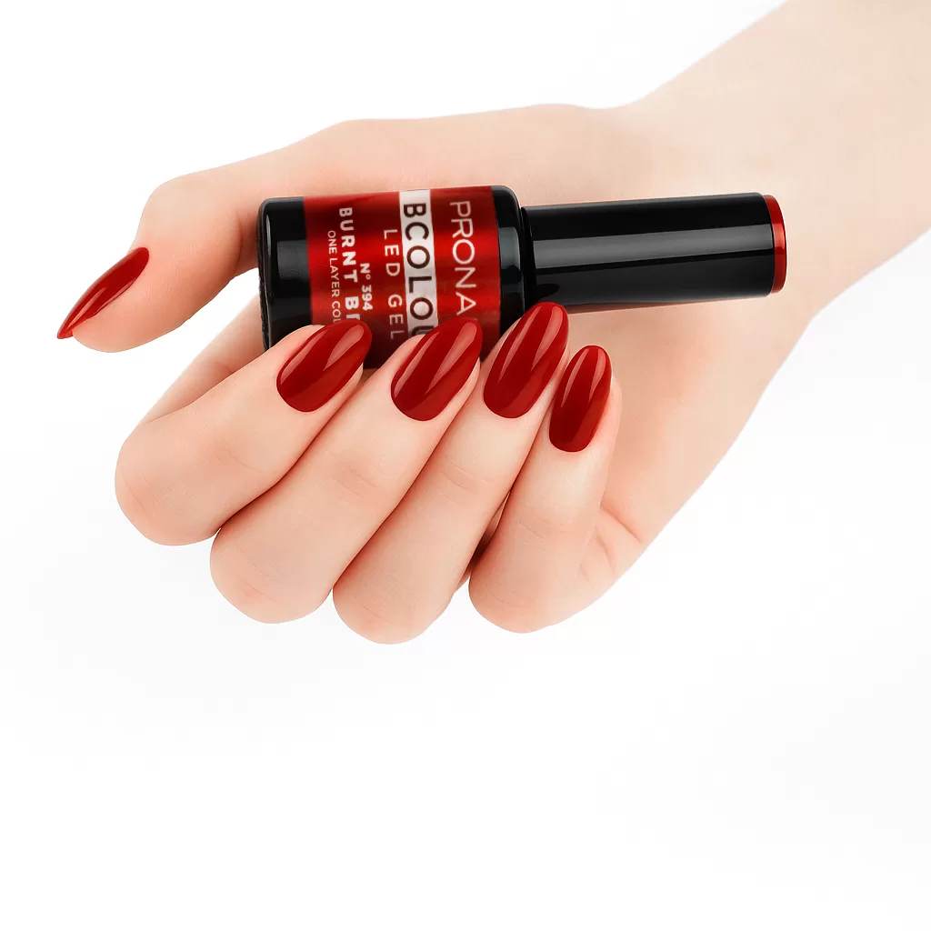 *Pronails BColour 394 Burnt Berry 10ml - Afbeelding 2