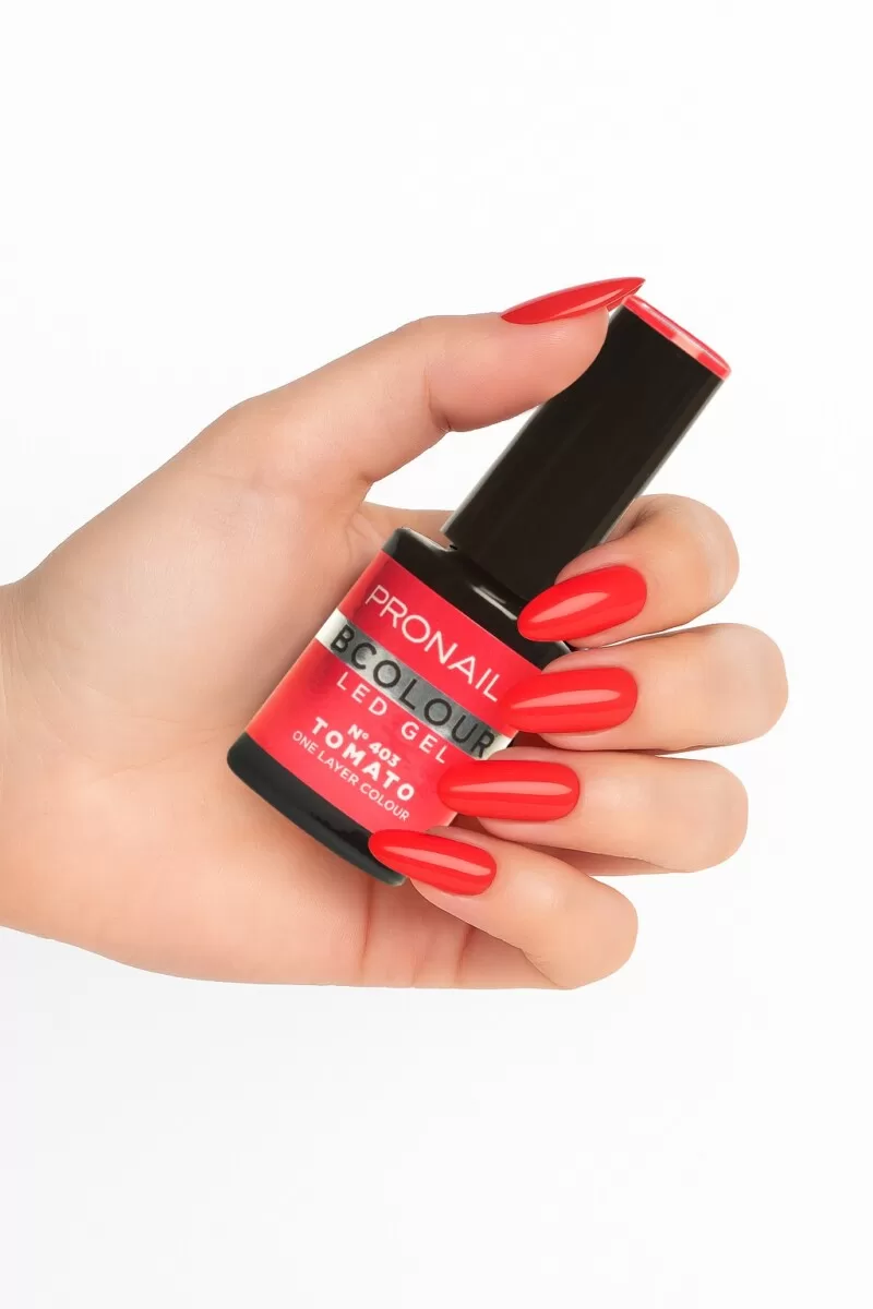 *Pronails BColour 403 Tomato 10ml - Afbeelding 3