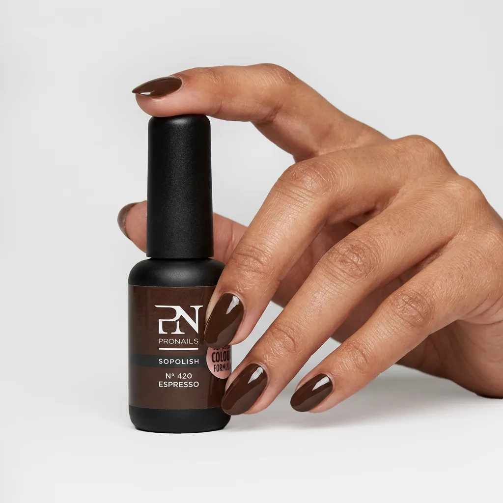 *Pronails Sopolish 420 Espresso - Afbeelding 2