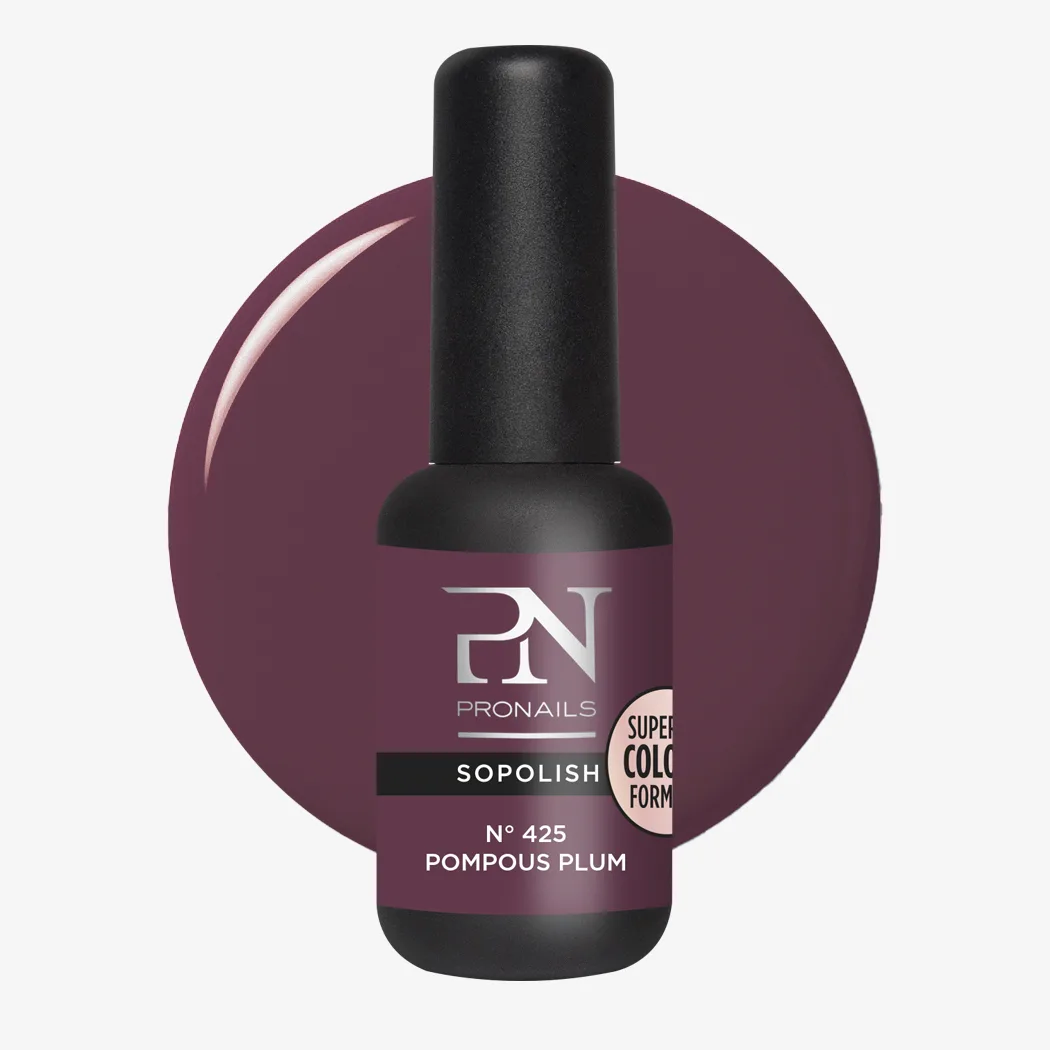 *Pronails Sopolish 425 Pompous Plum