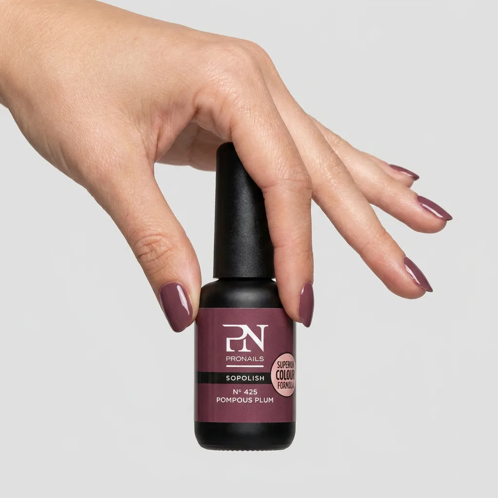 *Pronails Sopolish 425 Pompous Plum - Afbeelding 2