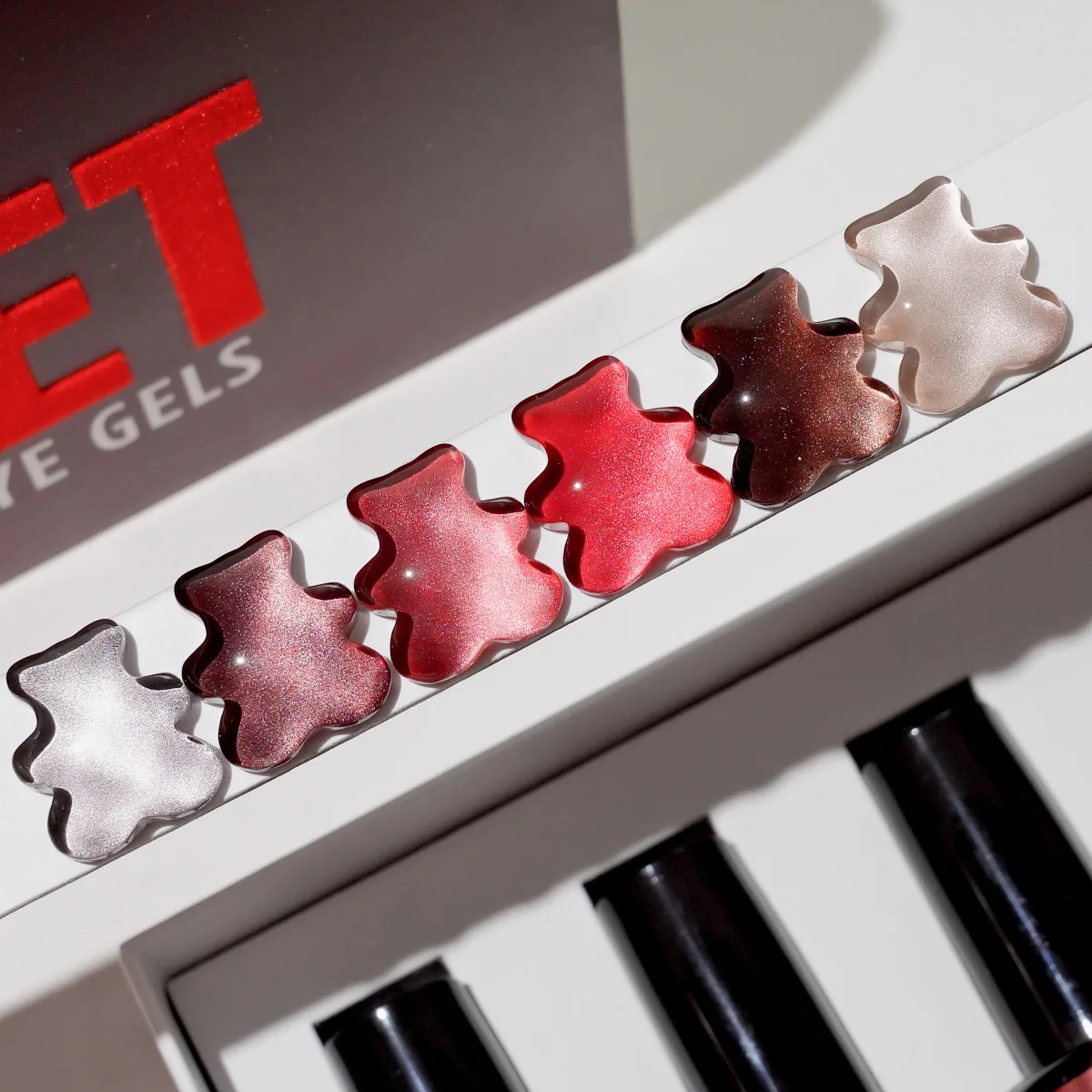 *Pronails Ultra-Fine Velvet Cat Eye Gels - Afbeelding 6