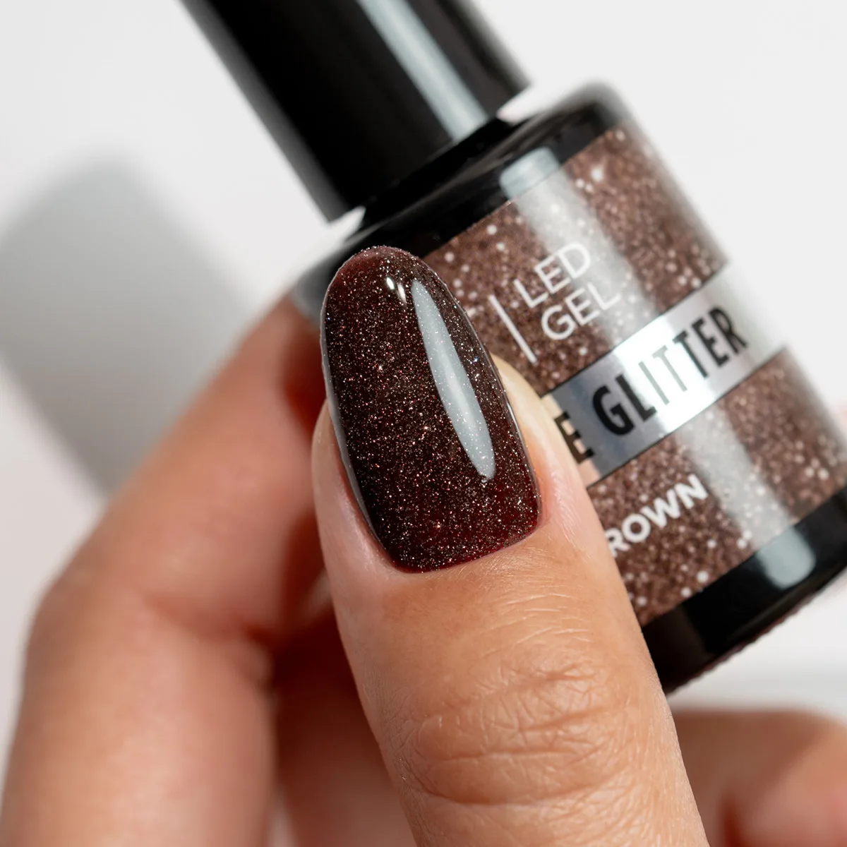 *Pronails Extreme Glitter Gels Dark Glam 3-pcs - Afbeelding 3
