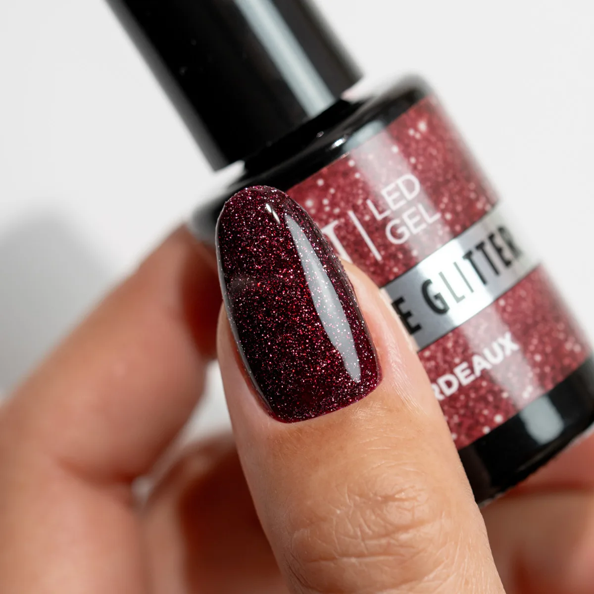 *Pronails Extreme Glitter Gels Dark Glam 3-pcs - Afbeelding 2